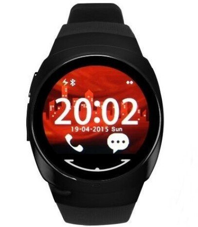 Resigilat! Ceas Smartwatch iUni Classic O100, BT, LCD 1.3 Inch, Negru