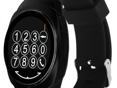 Resigilat! Ceas Smartwatch iUni Classic O100, BT, LCD 1.3 Inch, Negru